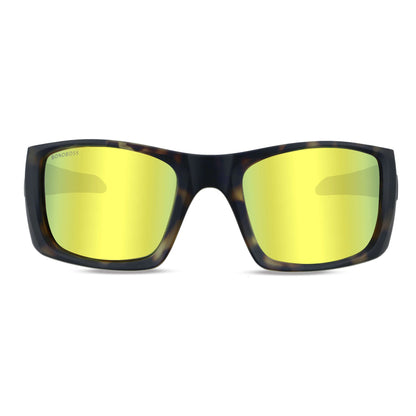 Futaleufu lentes para pádel espejado dorado diseño frontal para hombre y mujer #color_espejado-dorado