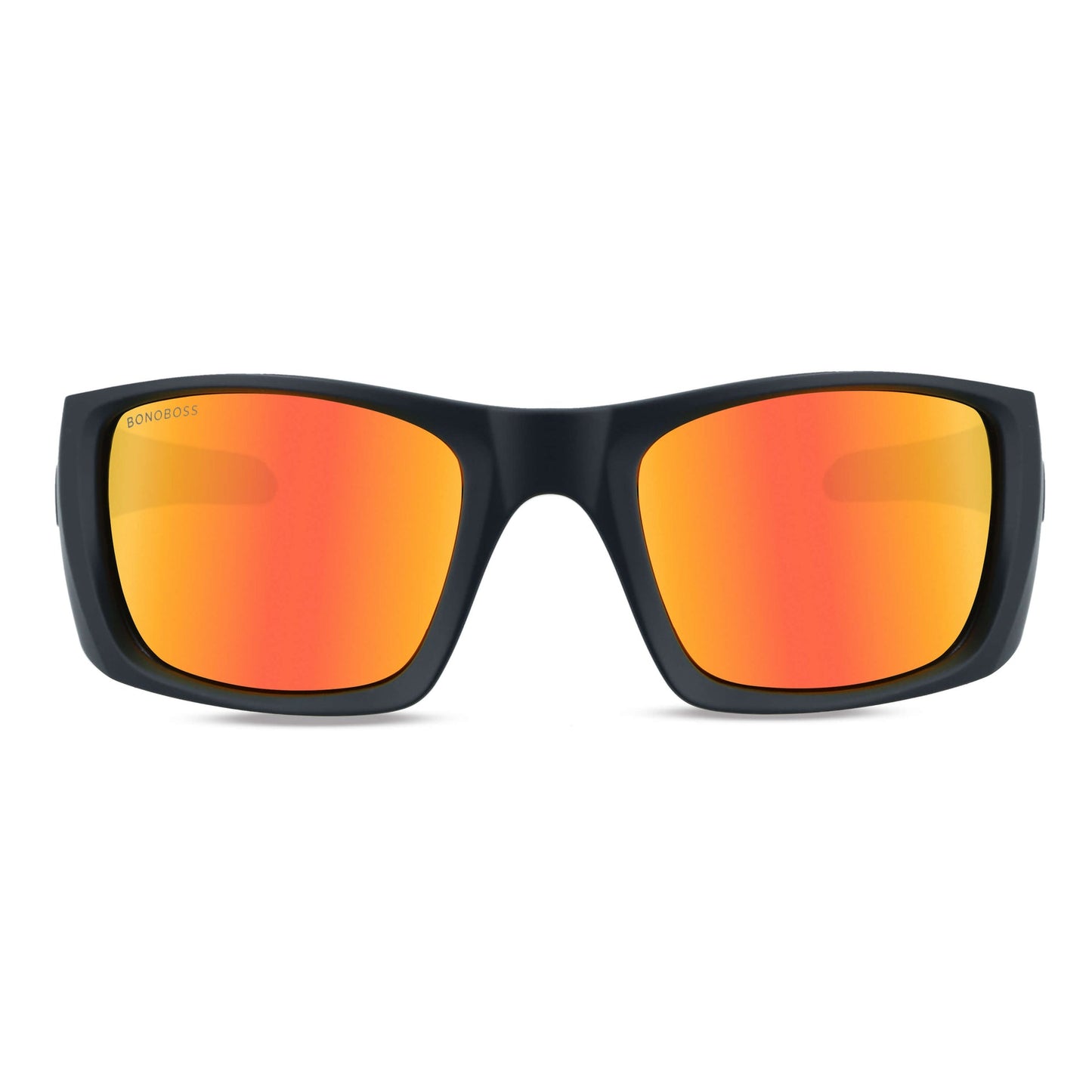 Futaleufu lentes fotocromáticos espejado rojo vista frontal para hombre y mujer #color_espejado-rojo