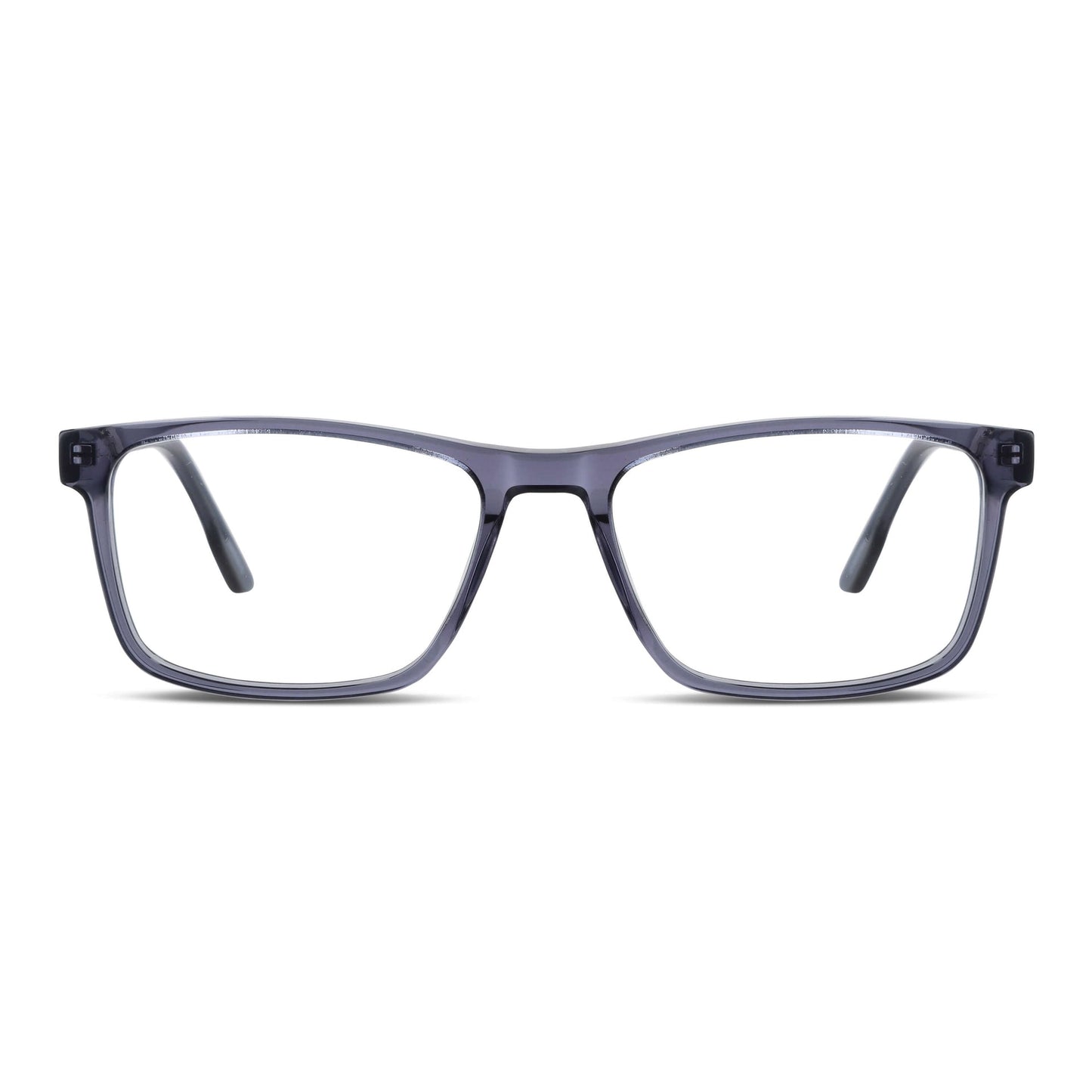 Canelo XL lentes filtro azul transparente vista angulada 3/4 diseño universal #color_transparente