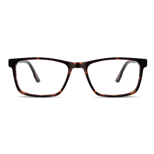 Canelo XL lentes filtro azul carey tortoise vista angulada 3/4 diseño universal #color_carey
