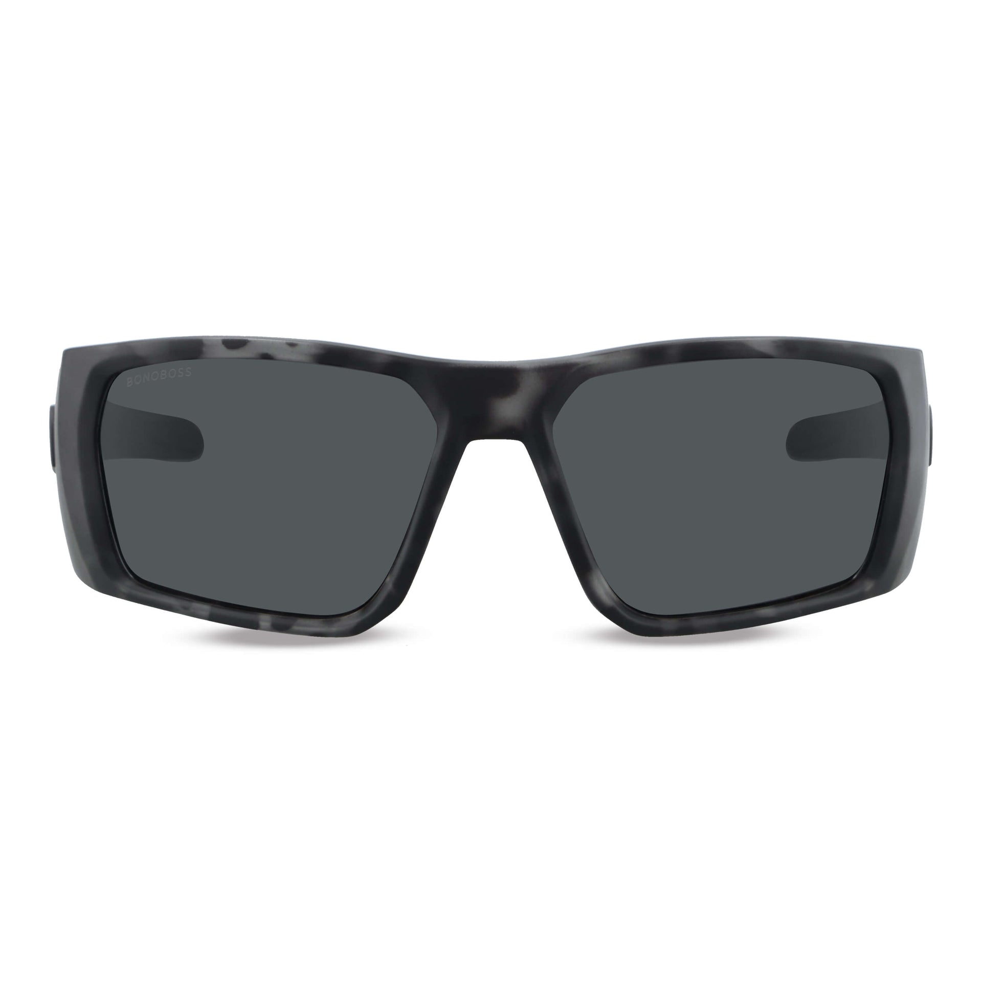 Salmon Seeker lentes deportivos vista frontal diseño universal #color_dark-camo