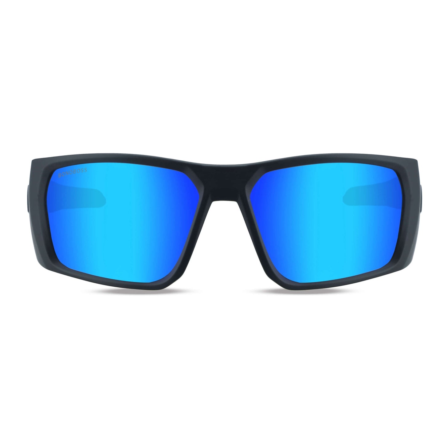 lentes anteojos de sol deportivos polarizados opticos para curvos con o sin receta para pesca gafas envolventes de plastico reciclado sustentable ecologico con o sin receta regalo corporativo vista frontal #color_sky
