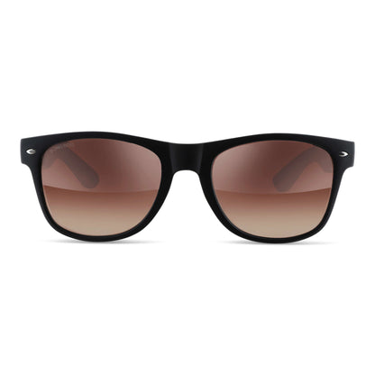 Vista frontal de Acacia Dark Designer's lentes ópticos hombre color flash silver #color_flash-silver