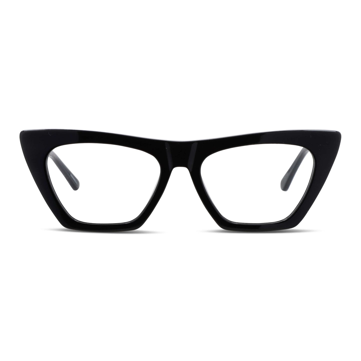 Rosario lentes de lectura color negro de frente con pregraduados #color_negro