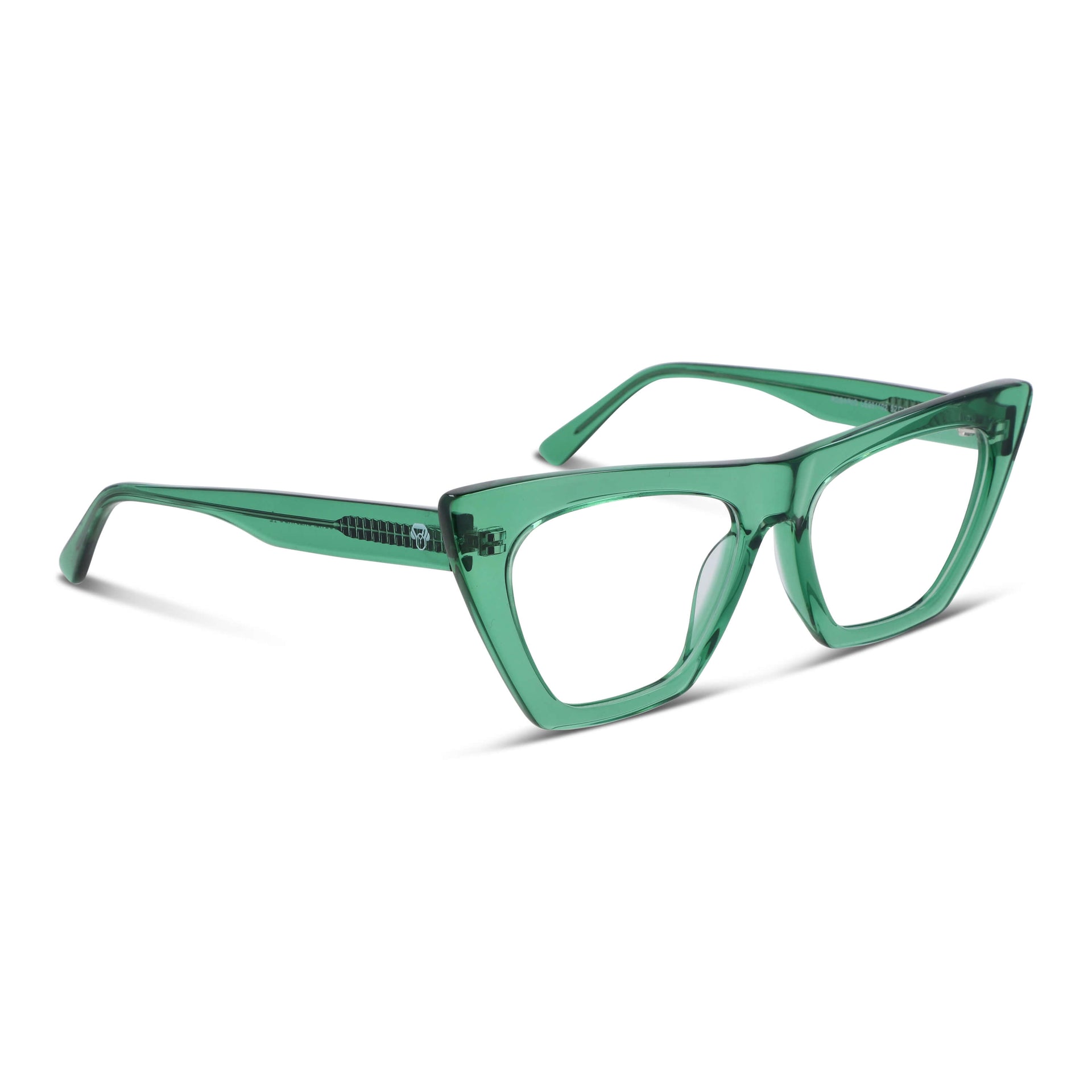 Rosario lentes luz azul verde diseño frontal para mujer #color_verde