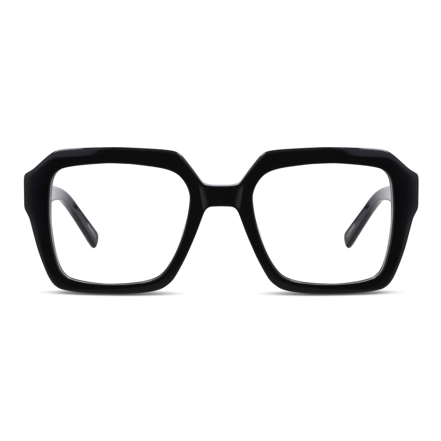 Rapel lentes filtro azul negro vista frontal estilo mujer #color_negro