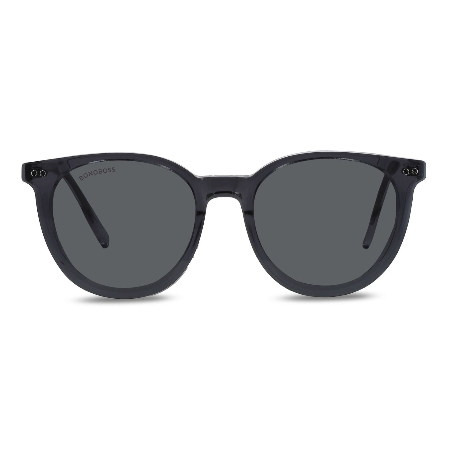 Modelo Ipa Clip Sol lentes ópticos clip on cristal transparente frontal unisex #color_transparente