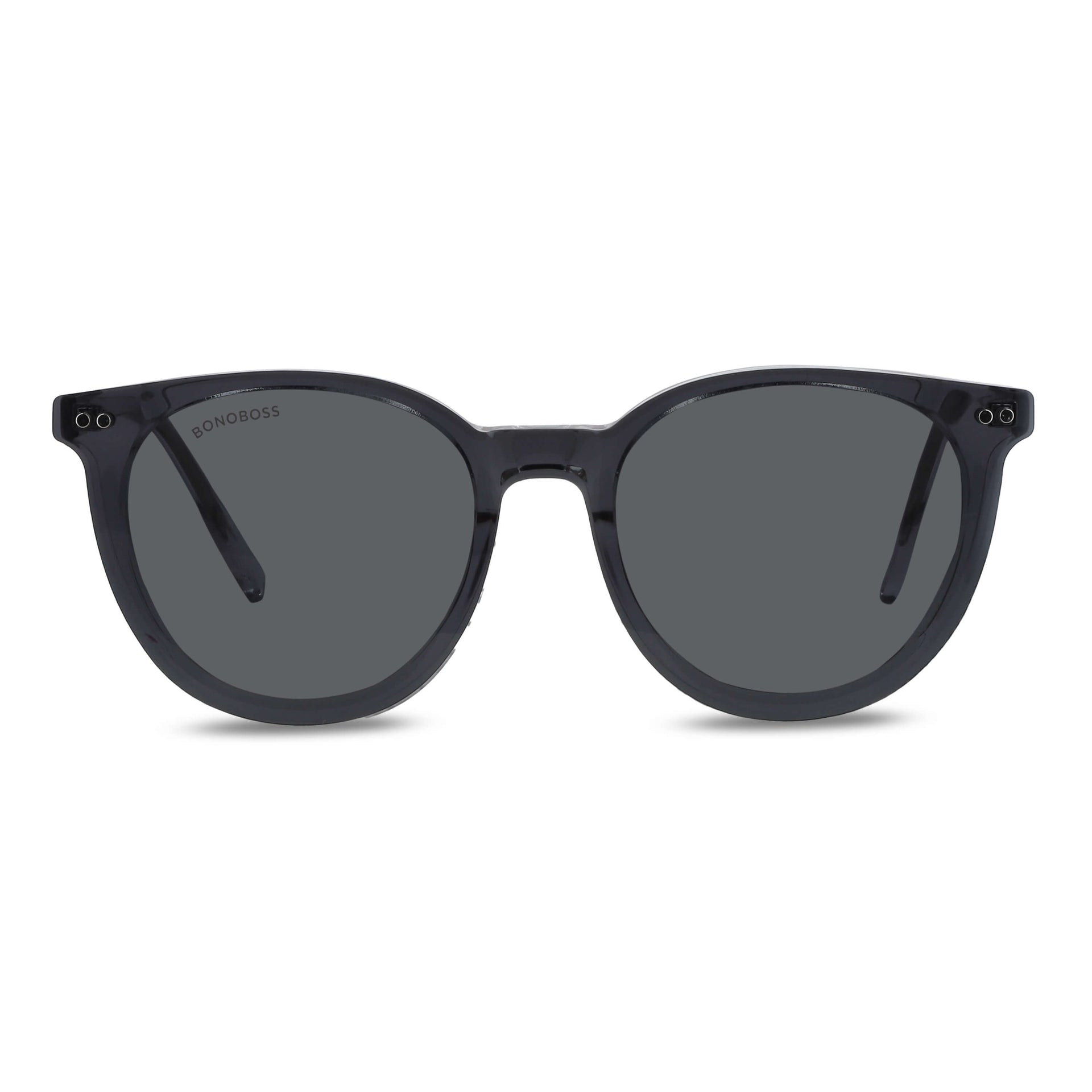 Modelo Ipa Clip Sol lentes ópticos clip on cristal transparente frontal unisex #color_transparente