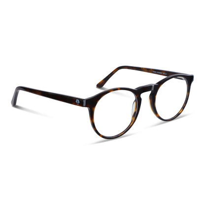 anteojos opticos redondos pequeños para mujer hombre y niños en material sustentable #color_carey