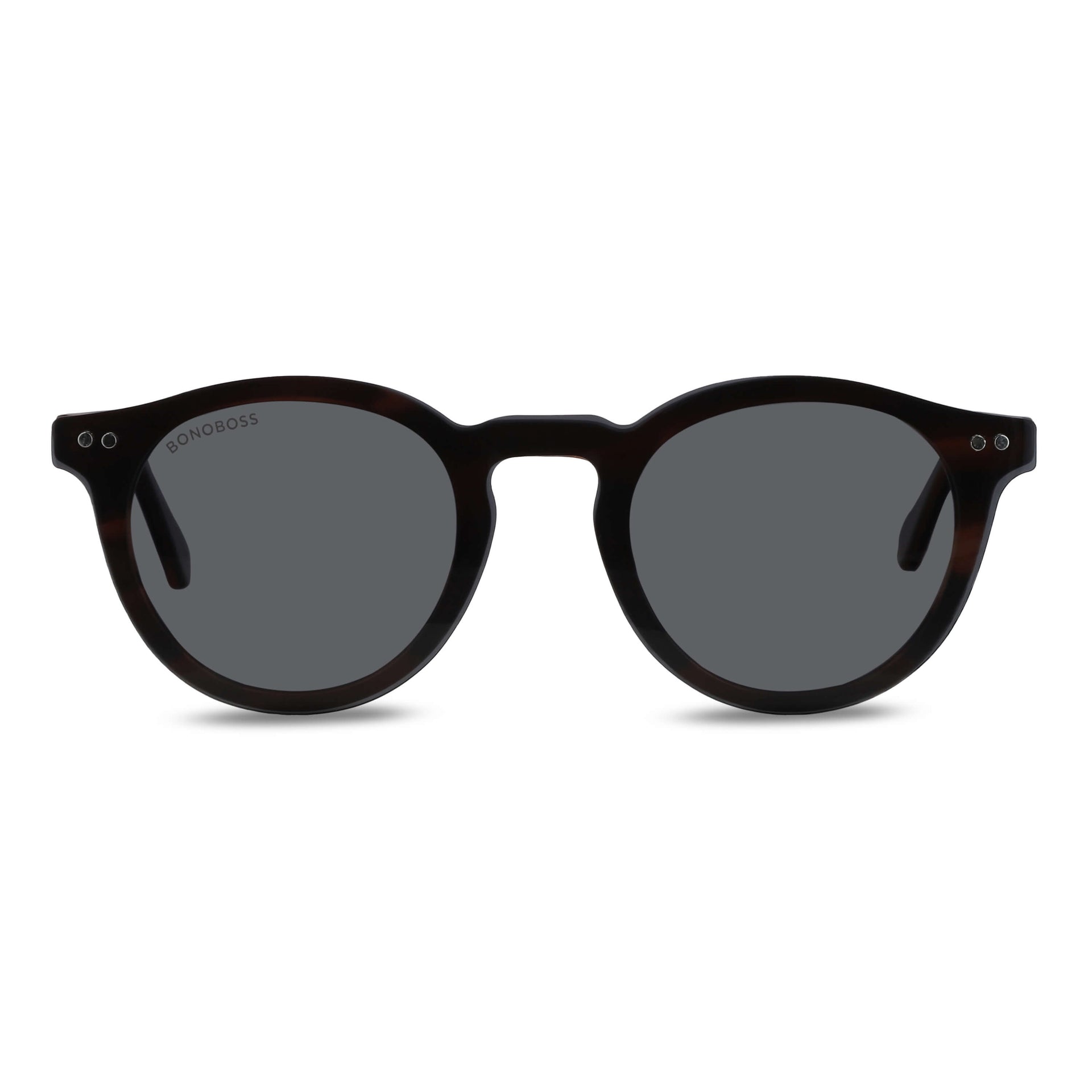 Fran Clip Sol sobrelentes negro vista frontal para mujer #color_negro