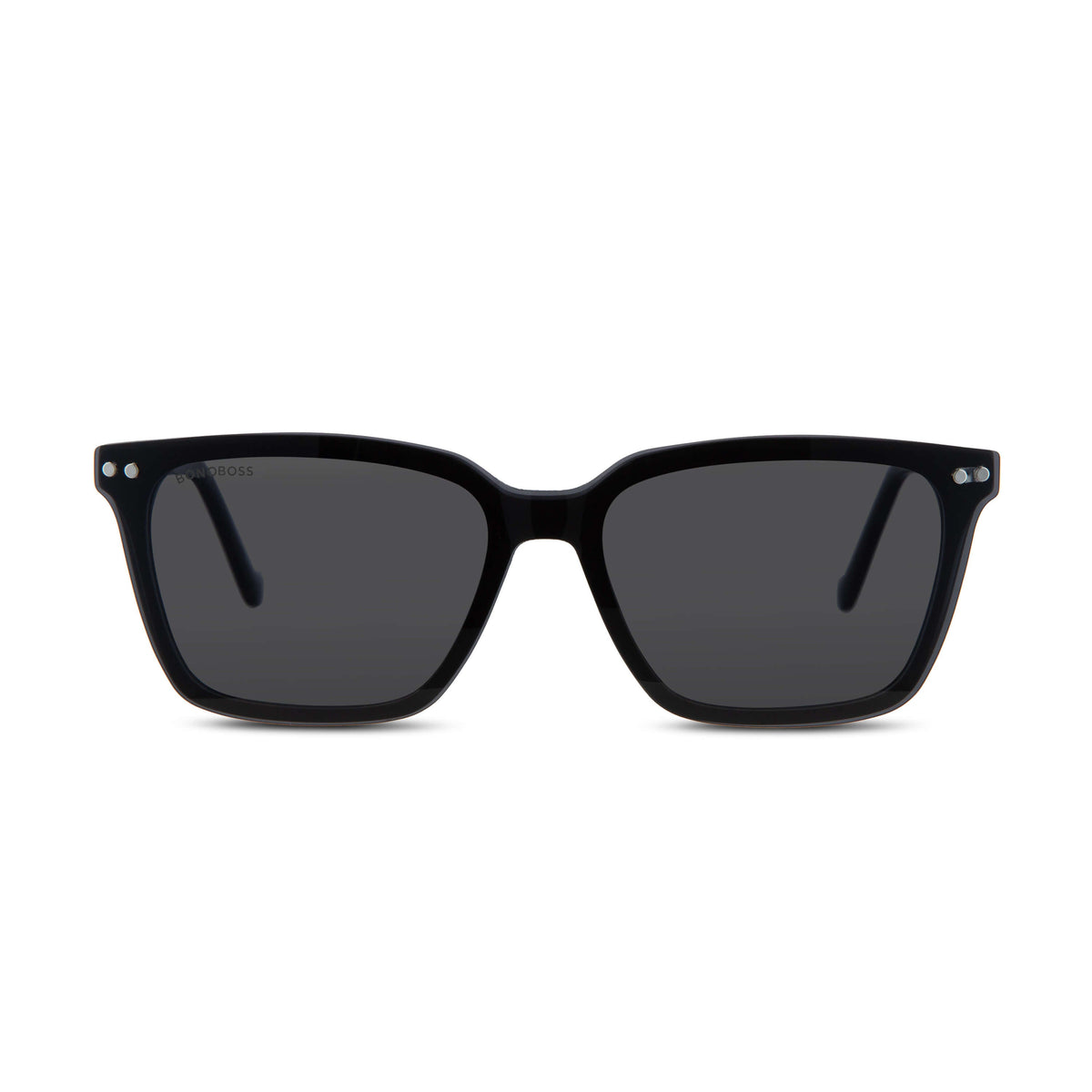 Negro azabache Kai Kai Clip sobrelentes vista de frente unisex #color_negro