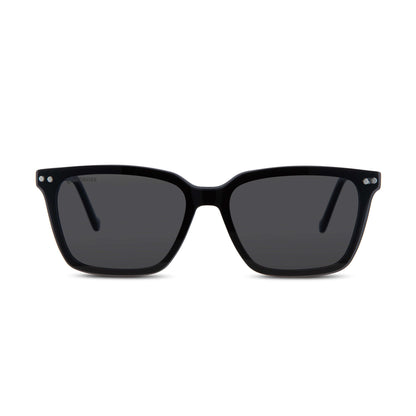 Negro azabache Kai Kai Clip sobrelentes vista de frente unisex #color_negro