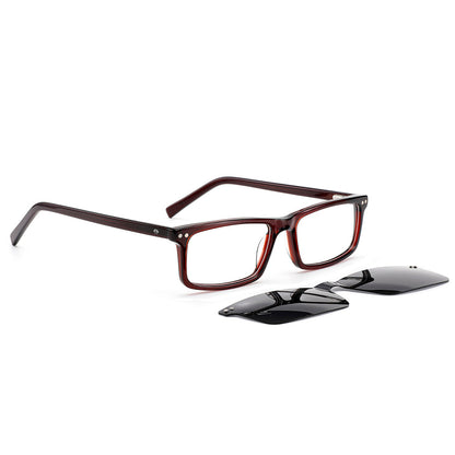 Rojo Tineo Clip Sol sobrelentes vista de frente unisex #color_rojo