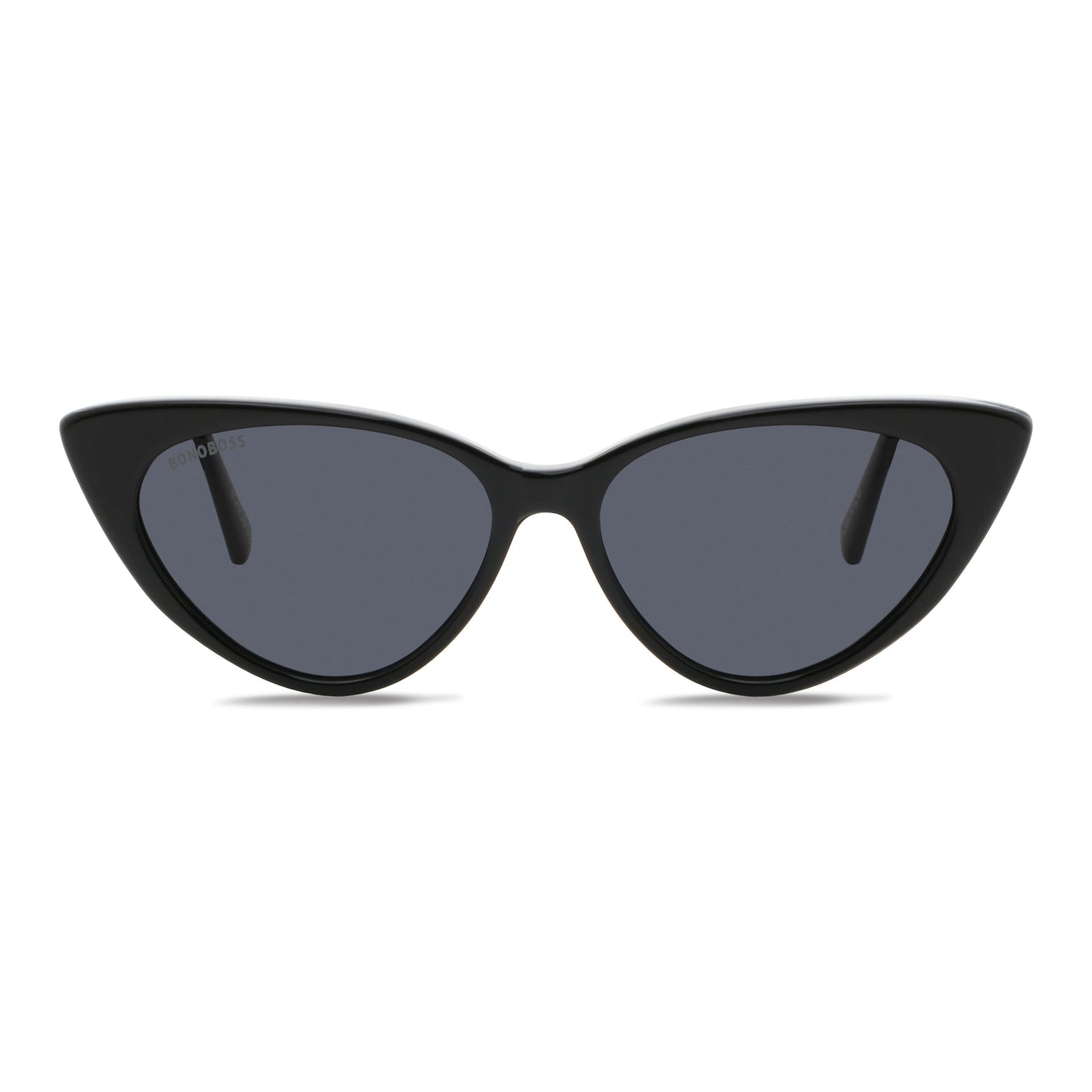 Audrey Red lentes de sol negro vista frontal para mujer #color_negro