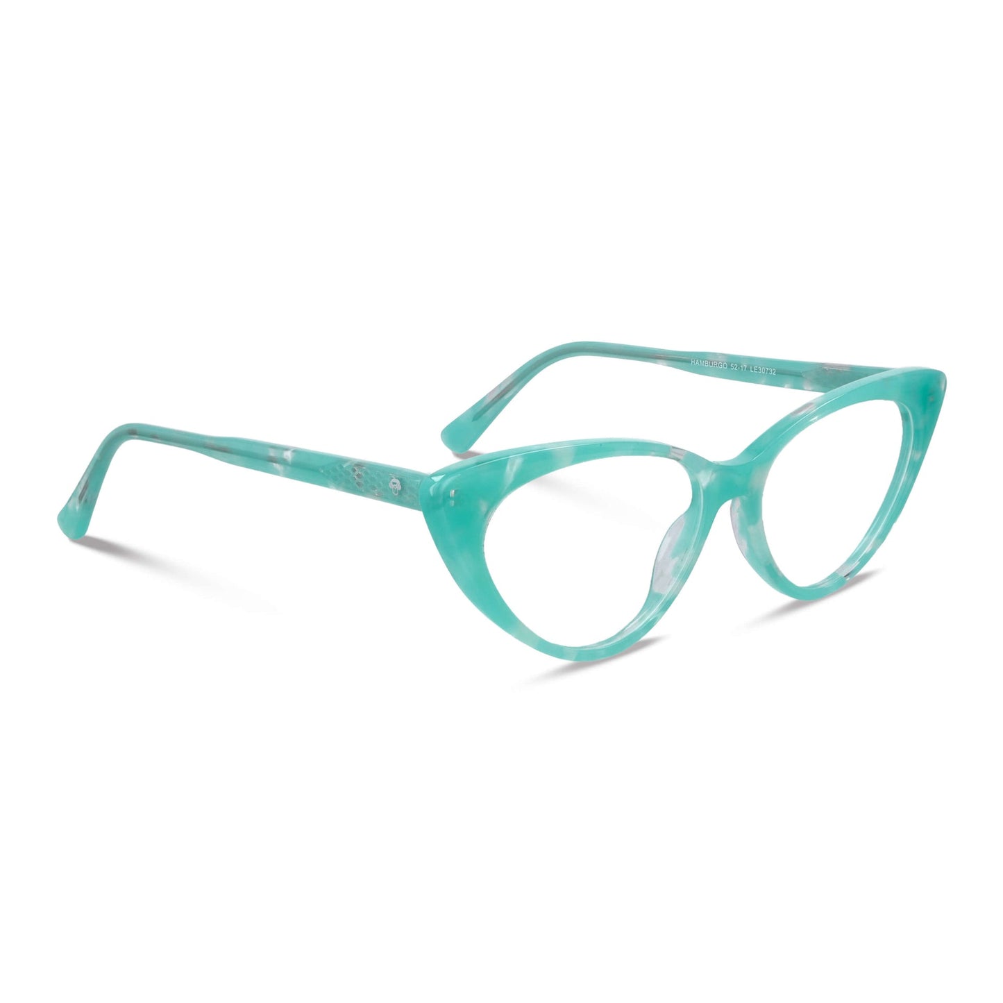 Tono calipso Hamburgo lentes de lectura hombre vista de frente #color_calipso
