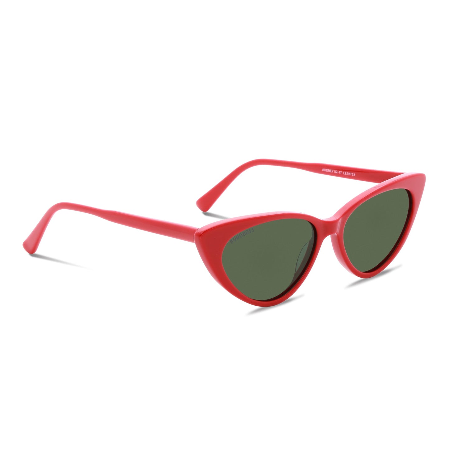 Audrey Red lentes polarizados rojo vista frontal para mujer #color_rojo