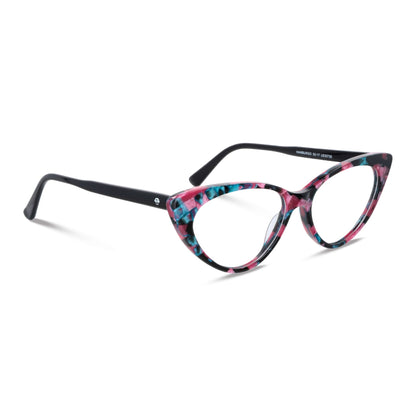 Hamburgo lentes presbicia mosaico vista frontal para mujer #color_mosaico