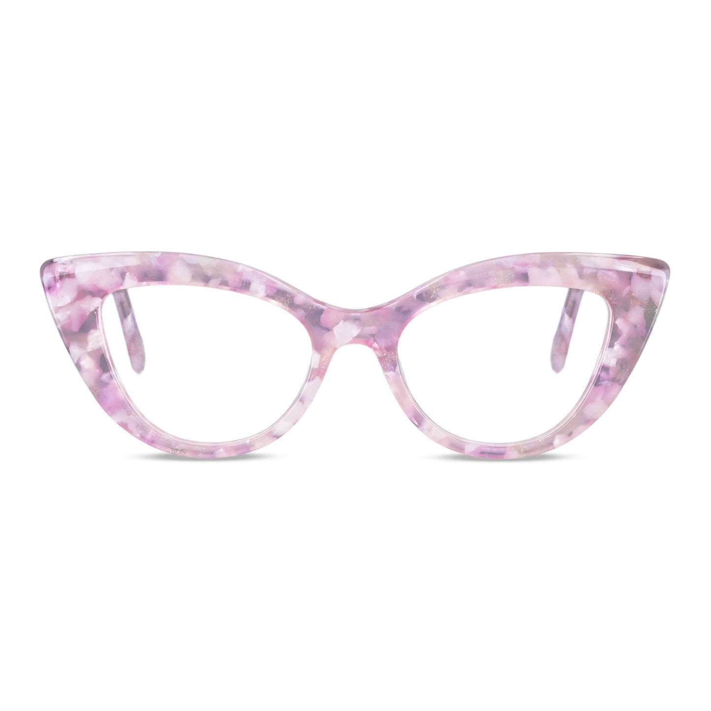 Rosado Helsinki lentes de lectura hombre vista de frente #color_rosado