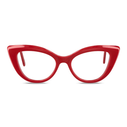 Vista frontal Helsinki lentes con filtro azul color tono rojo #color_rojo