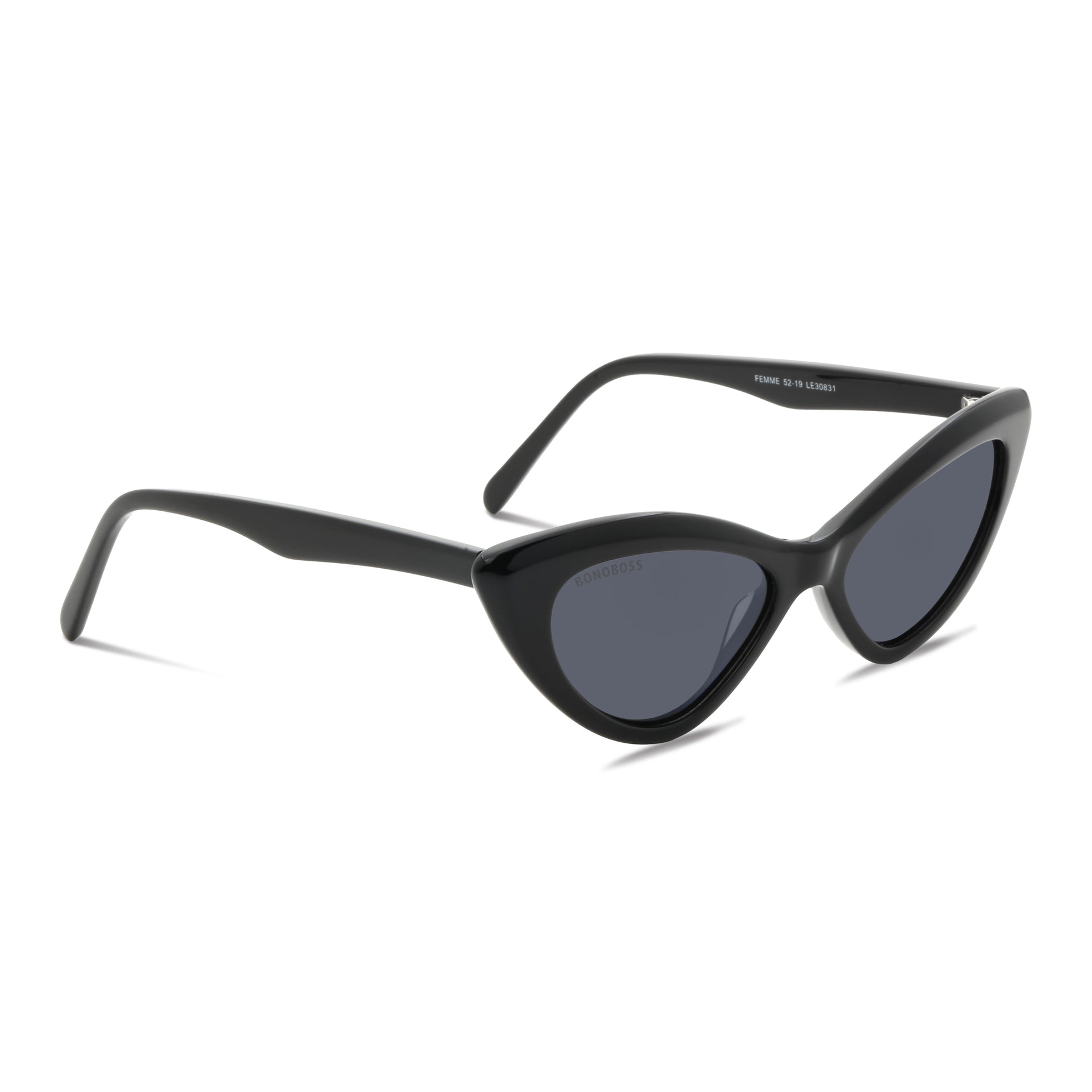Femme Black lentes polarizados negro vista frontal para mujer #color_negro