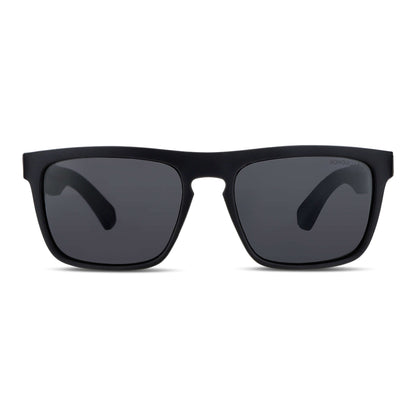 anteojos de sol rectangulares polarizados negros pata de madera  para hombre y mujer con lentes de color negro  #color-marco_negro