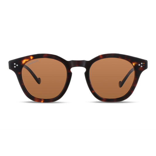 Lenga lentes de sol carey tortoise vista frontal diseño universal #color_carey
