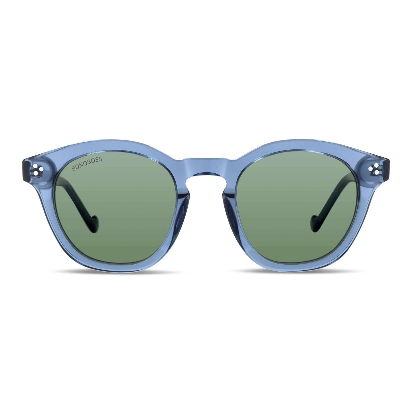 Lenga lentes polarizados hombre azul vista frontal #color_azul