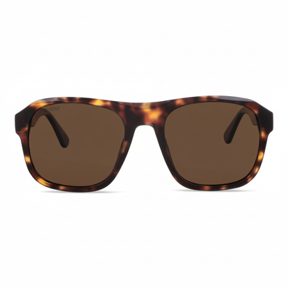 lentes de sol polarizados rectangulares oversized retro para hombre y mujer Bonoboss modelo Tom #color_carey