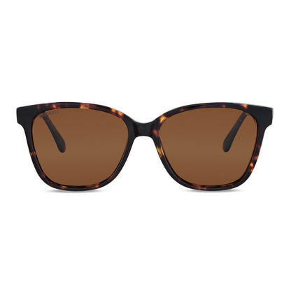Tiare ❀ lentes de sol carey tortoise vista frontal estilo mujer #color_carey