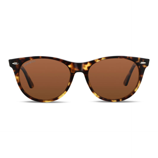 Hanga Roa lentes de sol carey tortoise vista frontal diseño universal #color_carey