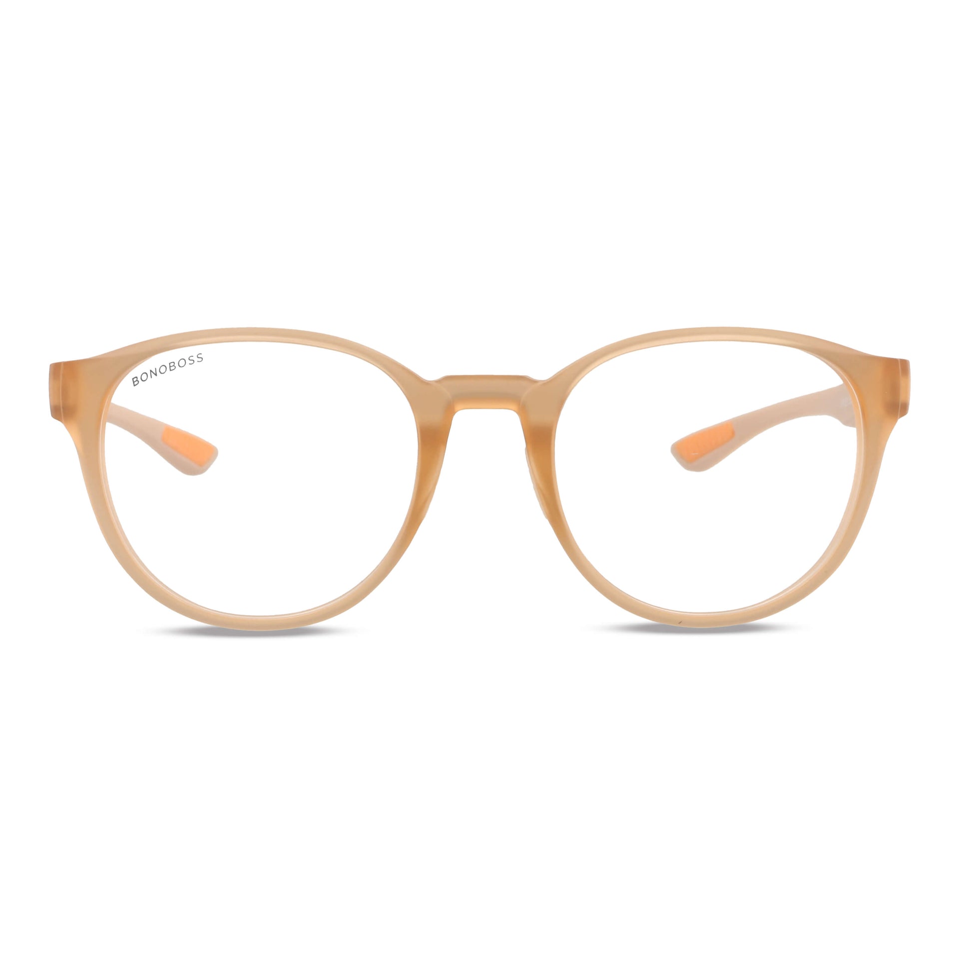 Ashley lentes filtro azul champagne vista frontal diseño universal #color_champagne