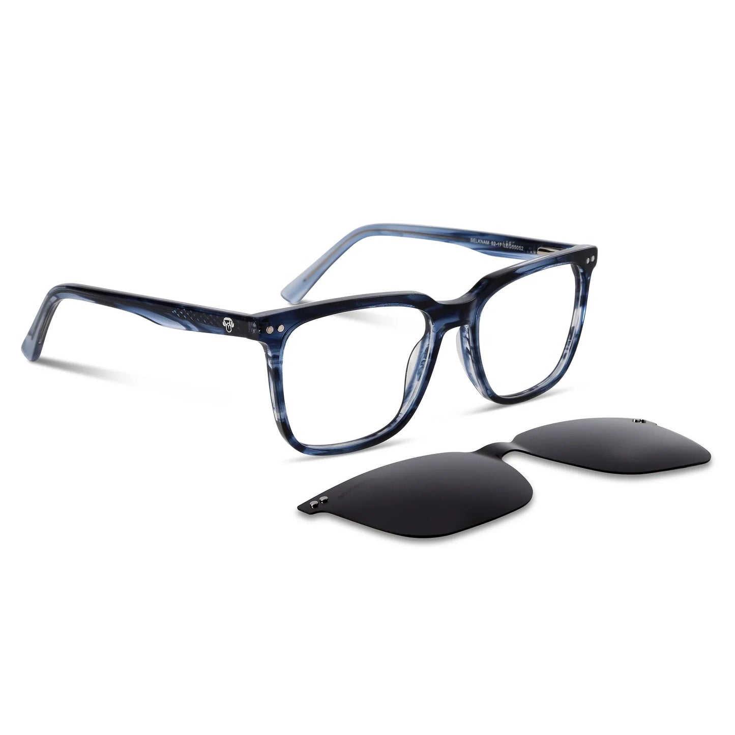 Lentes ópticos Selknam Clip Sol Azul #color_azul