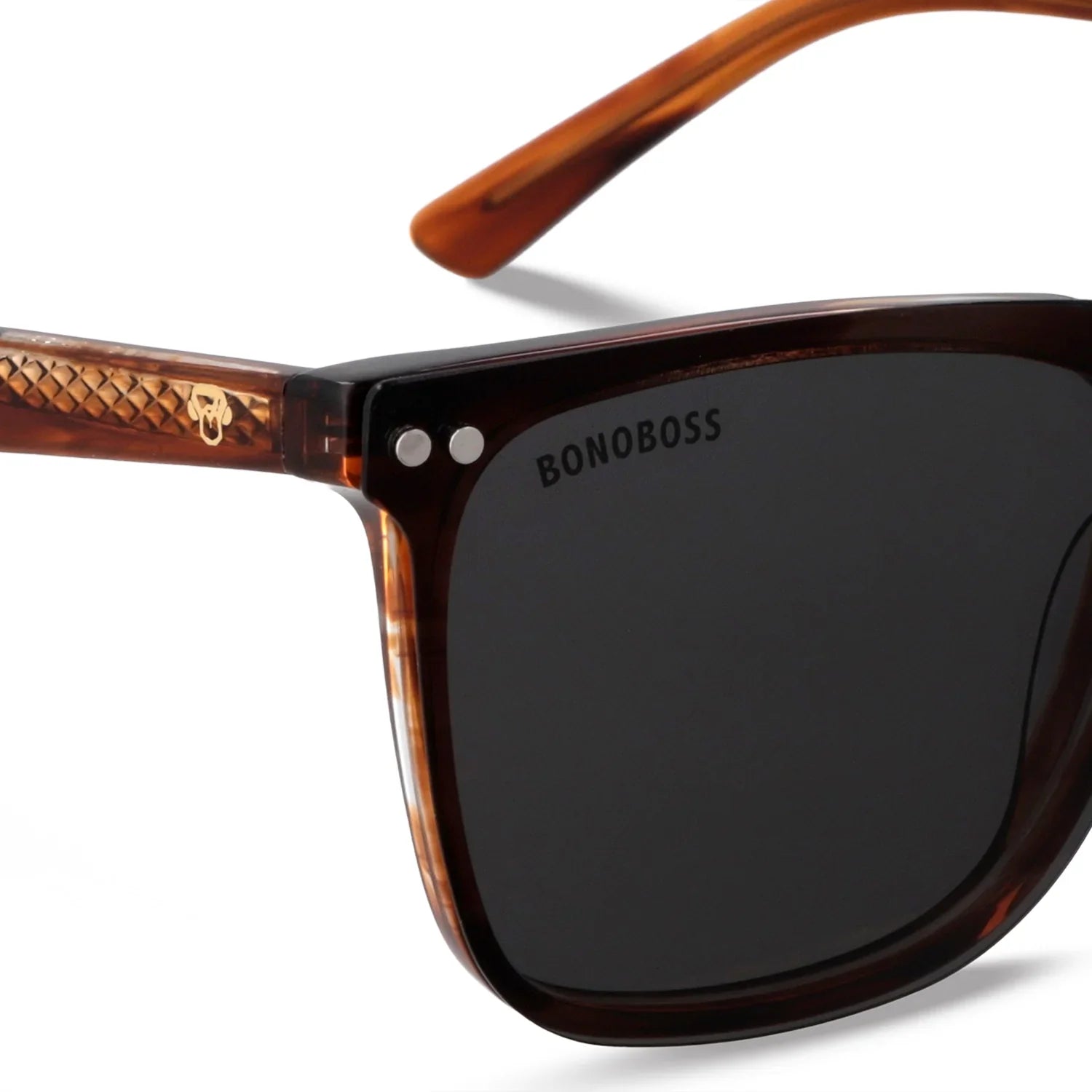 Lentes ópticos Selknam Clip Sol Brown #color_brown