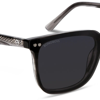 Lentes ópticos Selknam Clip Sol Gris #color_gris