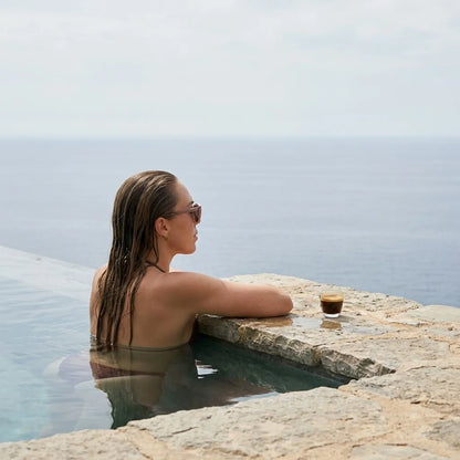 Bonoboss Anakena Clip Sol Champagne - modelo borde piscina infinita mediterranea solitud #editorial_lifestyle1 #color_champagne