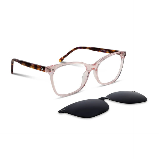 Lentes ópticos Demi Clip Sol Rose #color_rosado