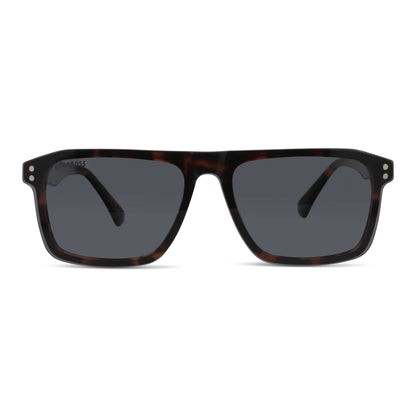 Tom anteojos con receta carey tortoise diseño frontal para hombre y mujer #color_carey
