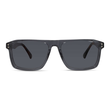 Tom lentes graduados transparente vista frontal para hombre y mujer #color_transparente