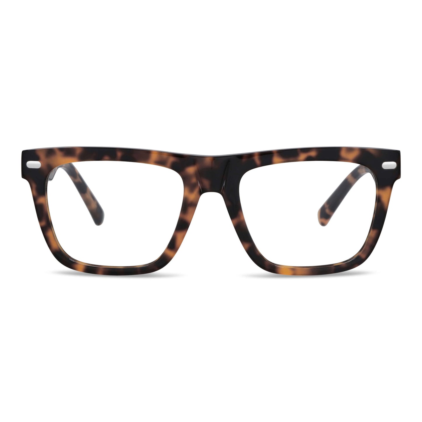 Vista frontal Ford lentes ópticos clip on color carey #color_carey