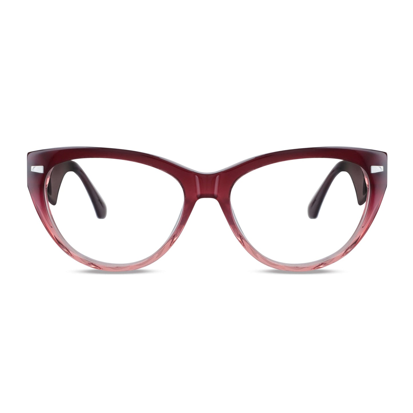 lentes opticos color rojo agatados para mujer de cara redonda gorda grande con clip de sol polarizado y receta optica #color_rojo