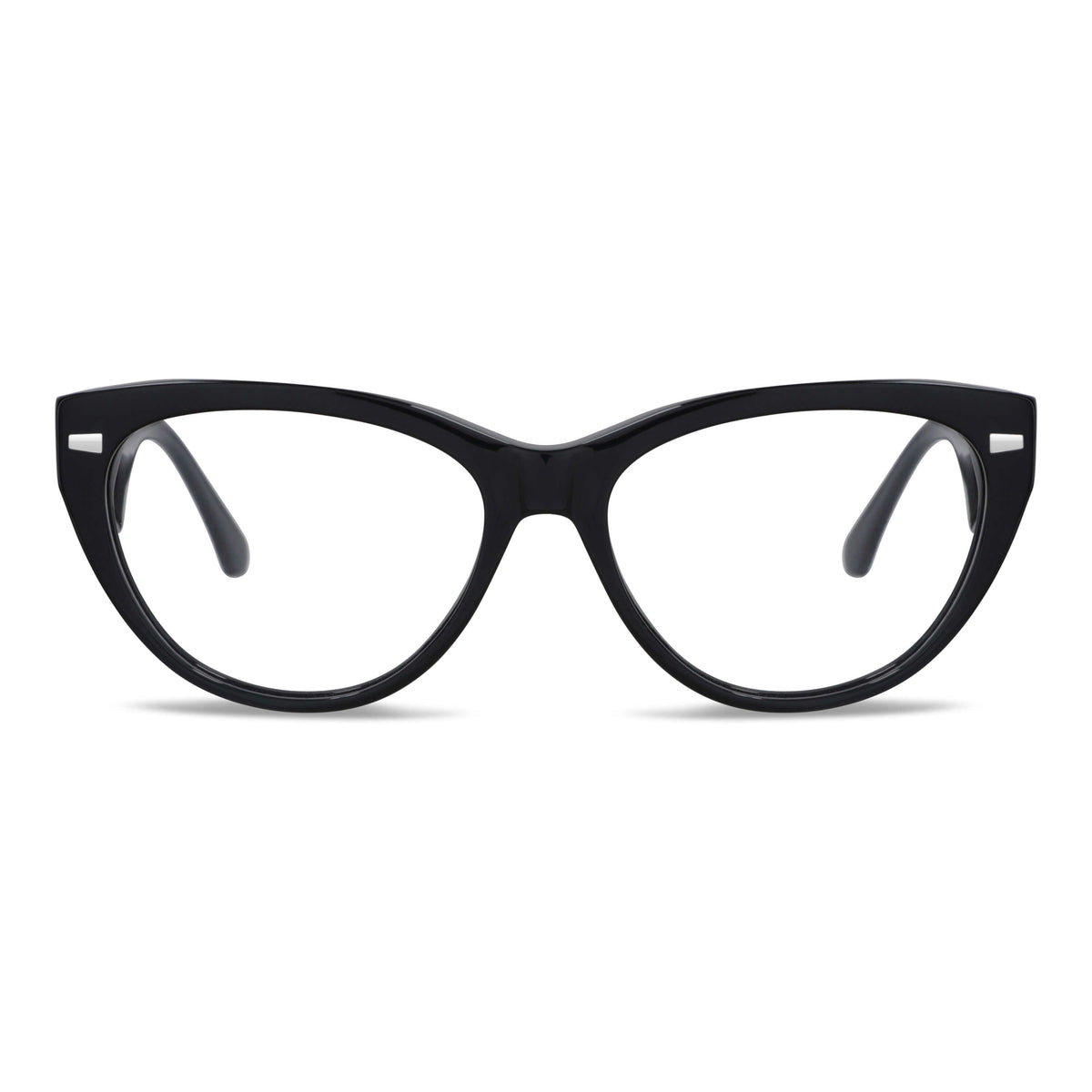 Vesta sobrelentes negro vista frontal para mujer #color_negro