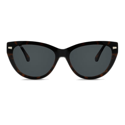 Vesta lentes con imán acabado carey de frente con imán premium #color_carey