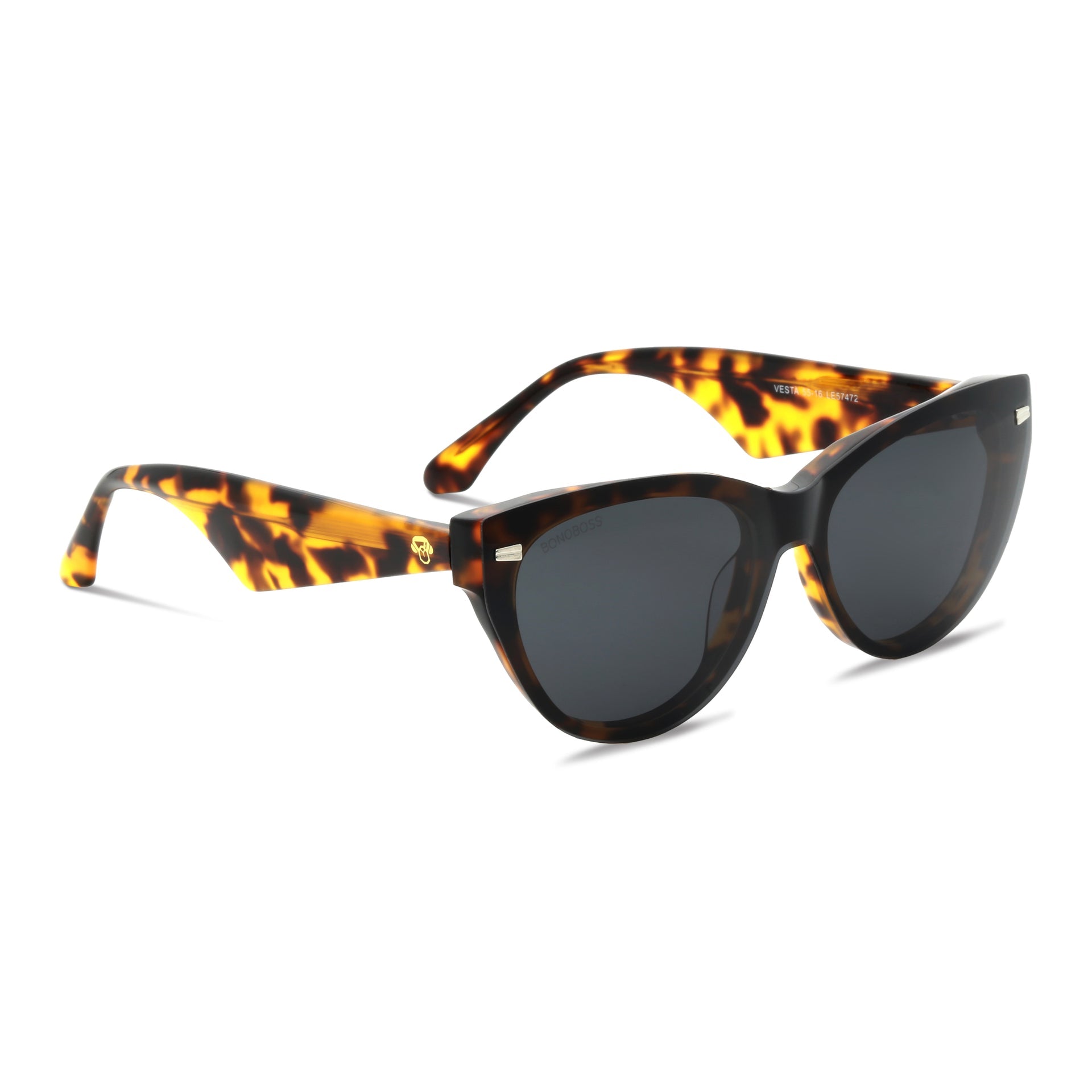 Tono carey clásico Vesta sobrelentes vista de frente unisex #color_carey