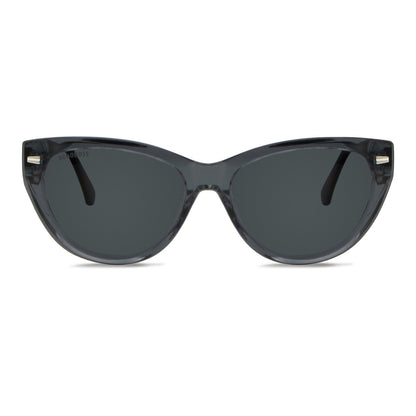 Vesta lentes clip on mujer con clip magnético vista frontal #color_transparente