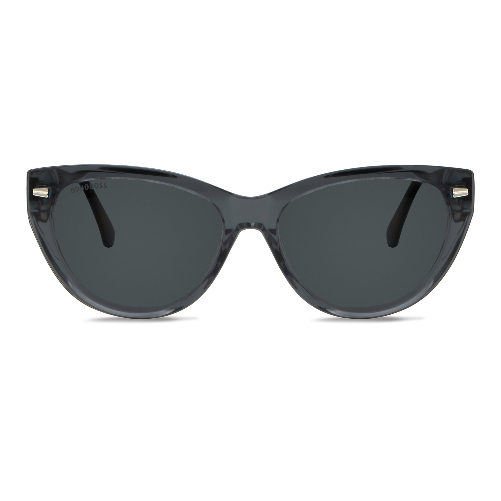 Vesta lentes clip on mujer con clip magnético vista frontal #color_transparente