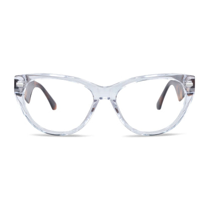 Packshot frontal Vesta lentes clip on hombre #color_transparente
