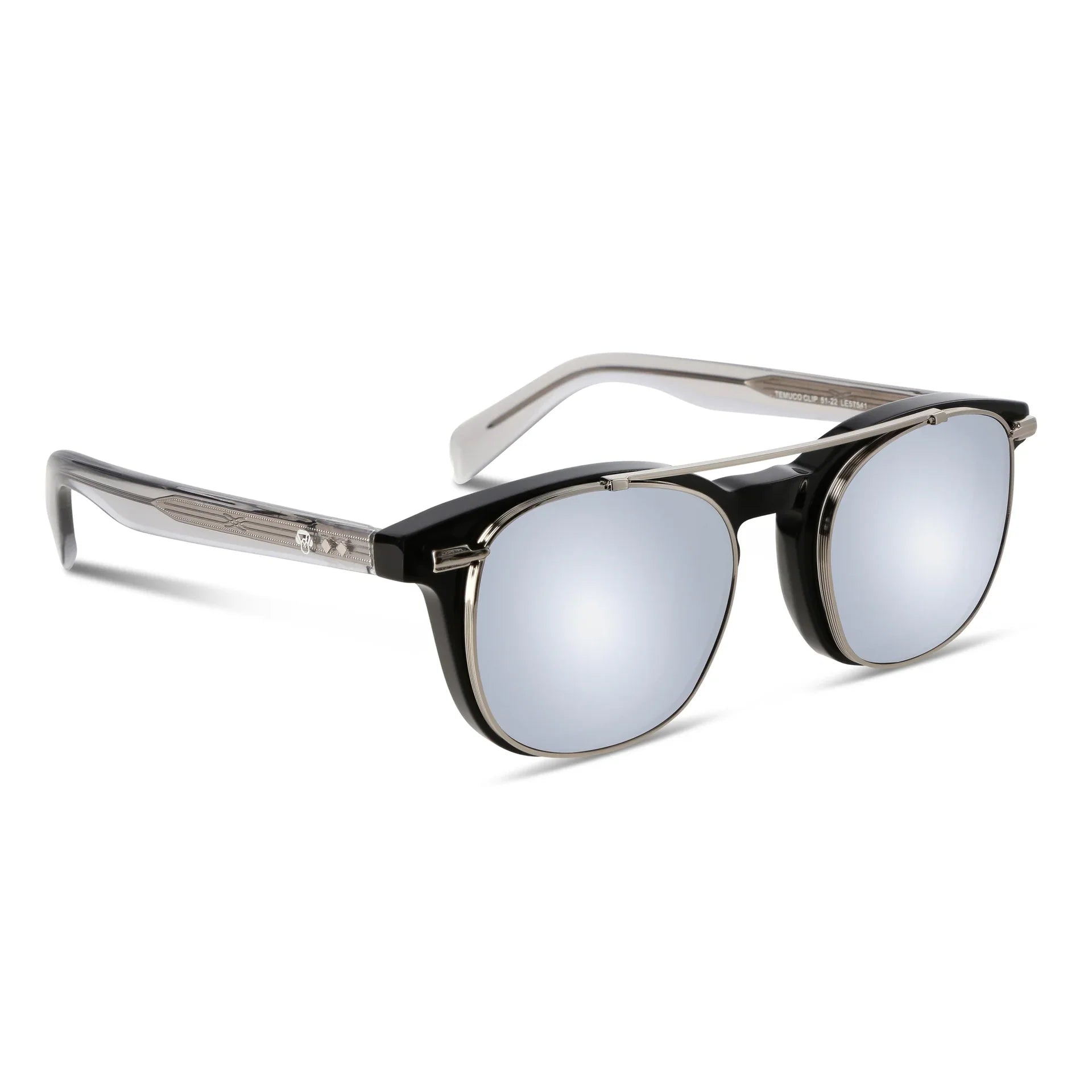 Lentes ópticos Jhonny Deep Clip Sol Negro #color_negro