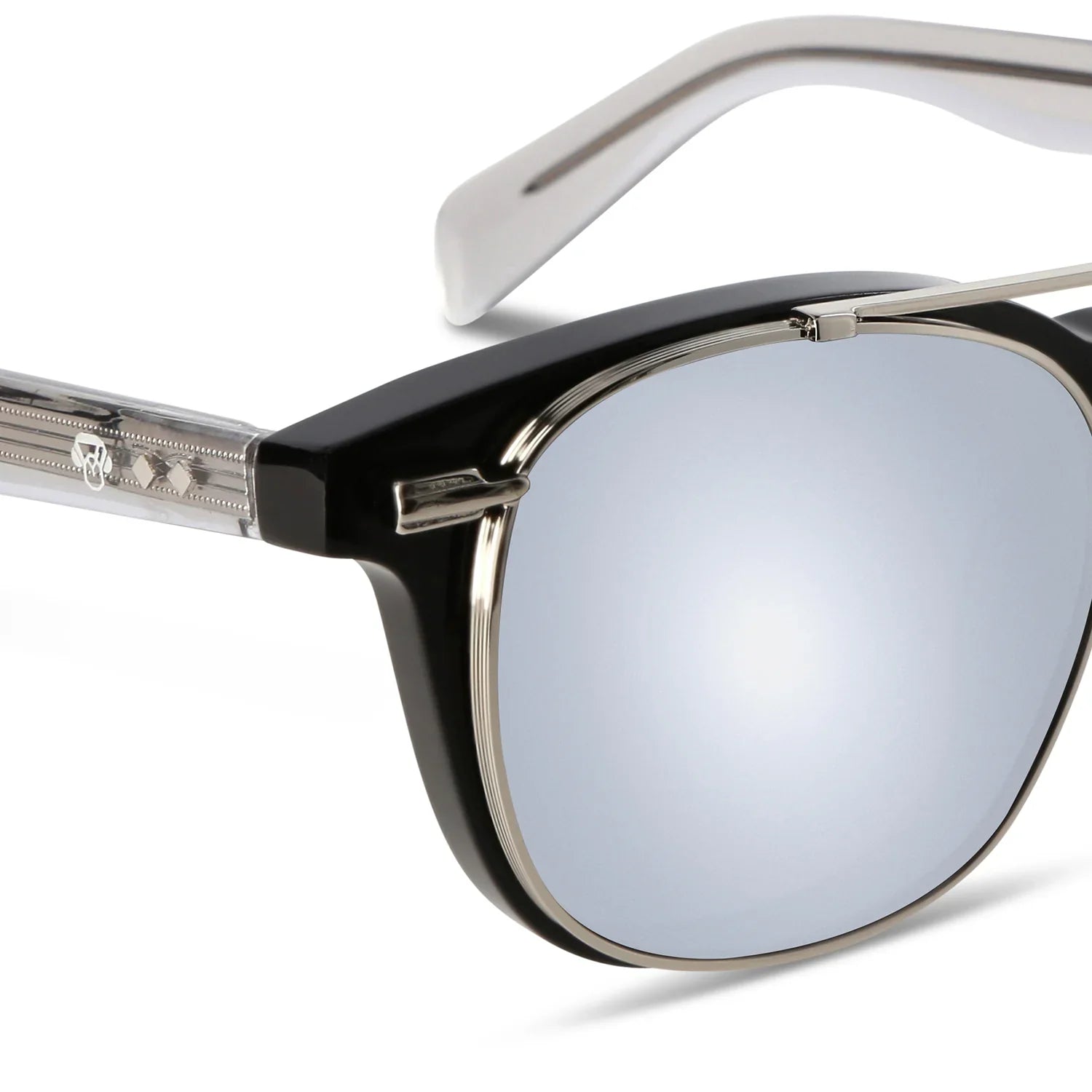 Lentes ópticos Jhonny Deep Clip Sol Negro #color_negro