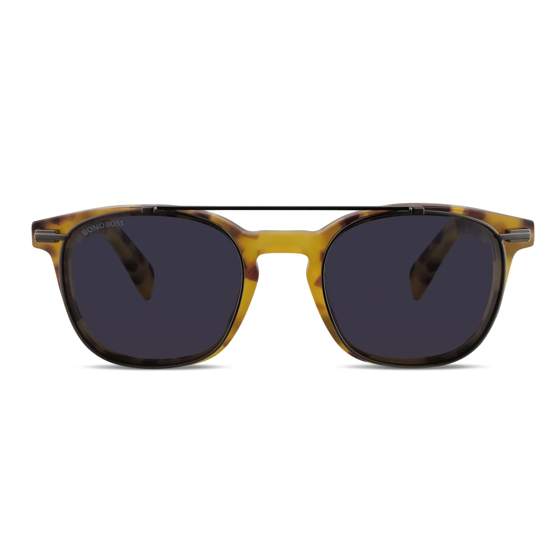 Lentes ópticos Jhonny Deep Clip Sol Carey #color_carey
