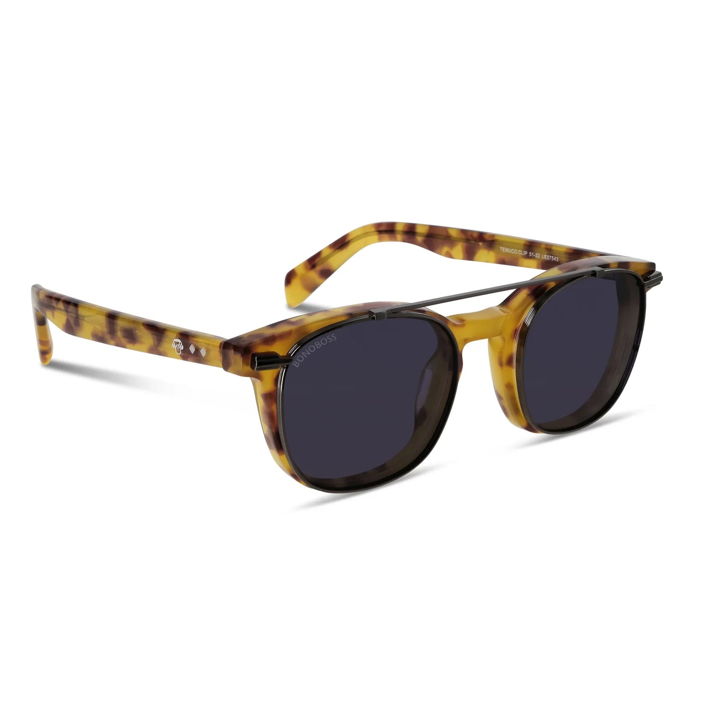Lentes ópticos Jhonny Deep Clip Sol Carey #color_carey